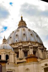 Fototapeta na wymiar Cupula Vaticano