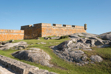 Fototapeta na wymiar Fortress of Santa Teresa, National Historic Monument, in Rocha, Uruguay