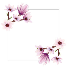 geometric-magnolia-frame