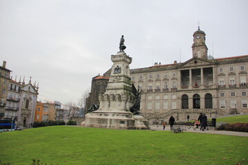 Naklejka premium voyage porto portugal