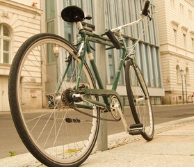 bicycle, bike, jahrgang, alt, isoliert, rad, rad fahren, sport, radeln, transport, retro, weiß,...