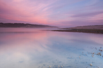 Lagoa de Albufeira em Portugal