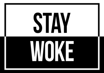 A clear and bold black and white 