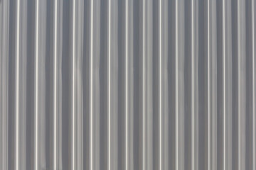close up of corrugated metal background