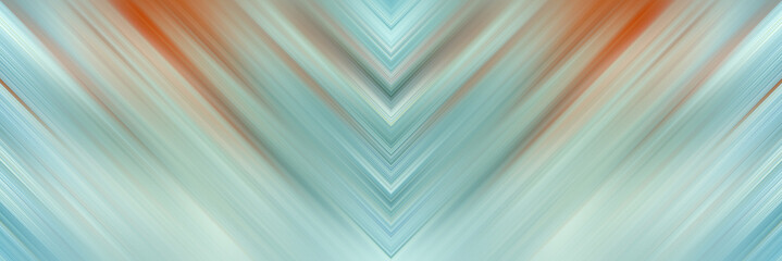 Azure abstract geometric background. Angle 90 degrees. Pattern of luminous lines. Stylish symmetrical futuristic texture.