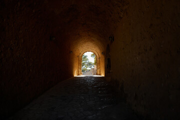 Obraz premium light at the end of tunnel