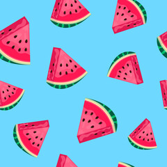 Watermelon seamless pattern