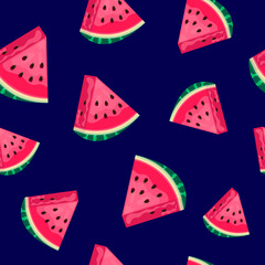 Watermelon seamless pattern