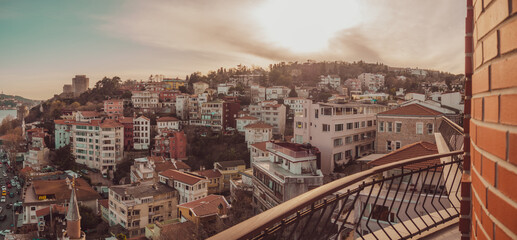 Sunset over Istanbul