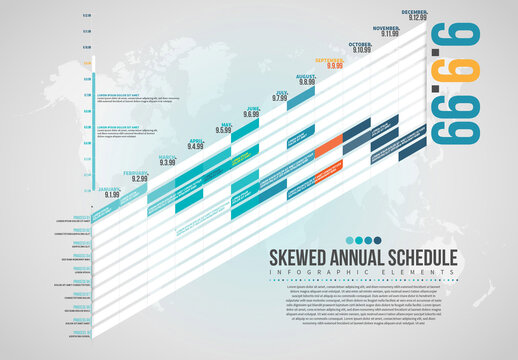 Annual Schedule Infographic
