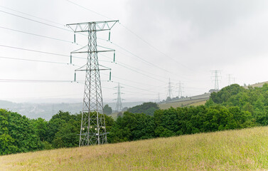 high voltage power lines