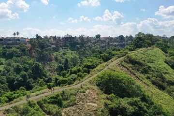 Fototapeta na wymiar Campuhan Ridge Walk in Ubud Bali Indonesia