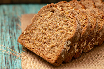 Wholemeal dark bread 