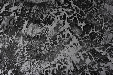 patterned texture of gray concrete wall, putty pattern. place for text
