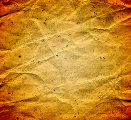 grunge background with autumn leaves