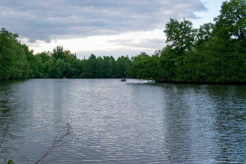 Teich im Kurpark von Bad Nauheim