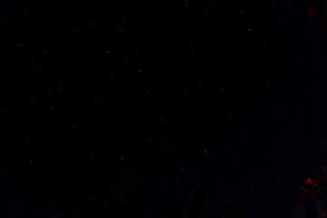starry sky with a big dipper. Wide and a lot of stars