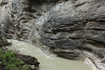 river in the rocks