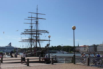 ship in the port