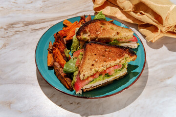 Chicken Guacamole Sandwich