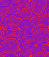 Fototapeta premium Seamless abstract background, retro pattern for fabric or wallpaper. Vector