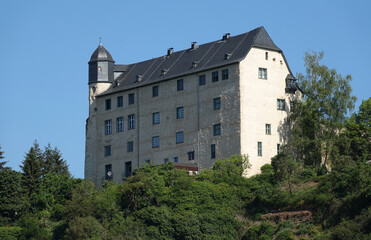 Fototapeta na wymiar Burg Schadeck in Runkel