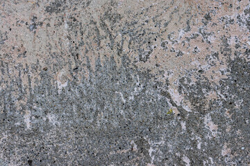 Texture of old concrete wall. Rough grey concrete surface. Perfect for background and design. Closeup.
