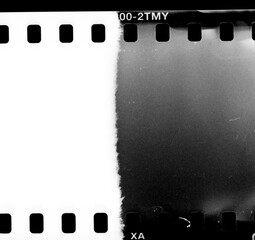 Film Frame white to black
