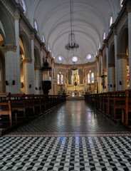 Fototapeta na wymiar San José church interior, Balcarce