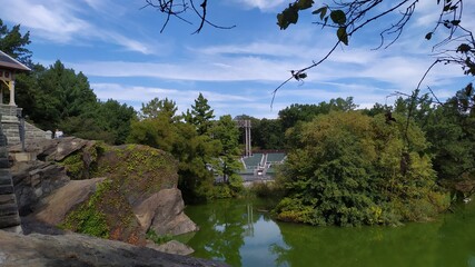 Lago en Central Park