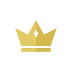 Crown Icon Vector Logo Design Template