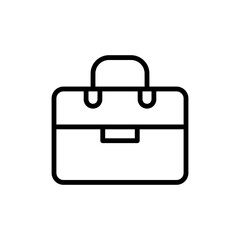 Briefcase concept line icon. Simple element illustration. Briefcase concept outline symbol design from Bag set. Can be used for web and mobile