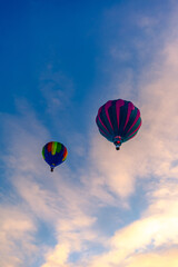 Winter Hot Air Balloons 