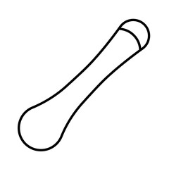 Pestle mortar pharmaceutical line art icon for apps and websites