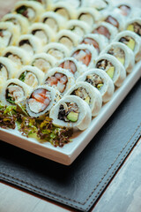 japanese sushi rolls