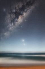 Beach and Milkyway