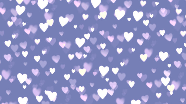 romantic little hearts love background