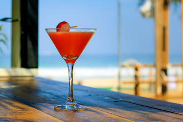 cocktail on the beach