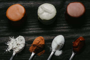 traditional sweet argentinian chocolate biscuit