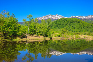 lake in the mountains