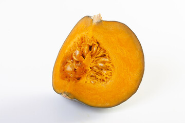 Japanese pumpkin isolated on a white background