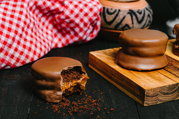 traditional sweet argentinian chocolate biscuit