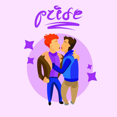 Pride postcard
