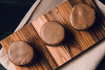 traditional sweet argentinian chocolate biscuit