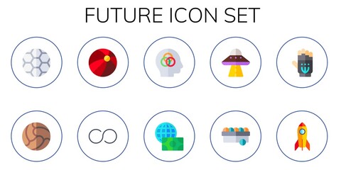 future icon set