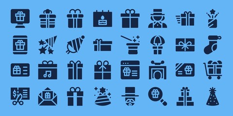 surprise icon set