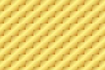 golden square 3D brick pattern design.