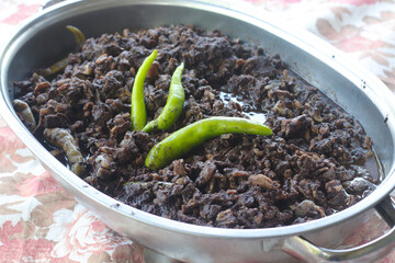 A Filipino stew called Dinuguan.