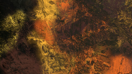 Abstract digital painting, textured background