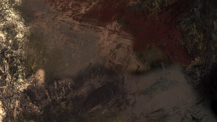 Abstract digital painting, textured background
